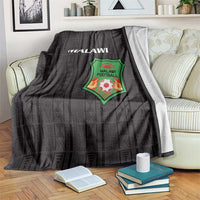 Malawi Football Blanket Come On Flames - Black - Wonder Print Shop
