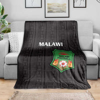 Malawi Football Blanket Come On Flames - Black - Wonder Print Shop