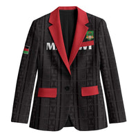 Custom Malawi Football Blazer Come On Flames - Black - Wonder Print Shop