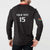 Custom Malawi Football Button Sweatshirt Come On Flames - Black - Wonder Print Shop