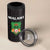 Custom Malawi Football 4 in 1 Can Cooler Tumbler Come On Flames - Black - Wonder Print Shop