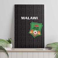 Malawi Football Canvas Wall Art Come On Flames - Black - Wonder Print Shop