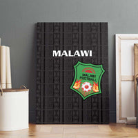 Malawi Football Canvas Wall Art Come On Flames - Black - Wonder Print Shop