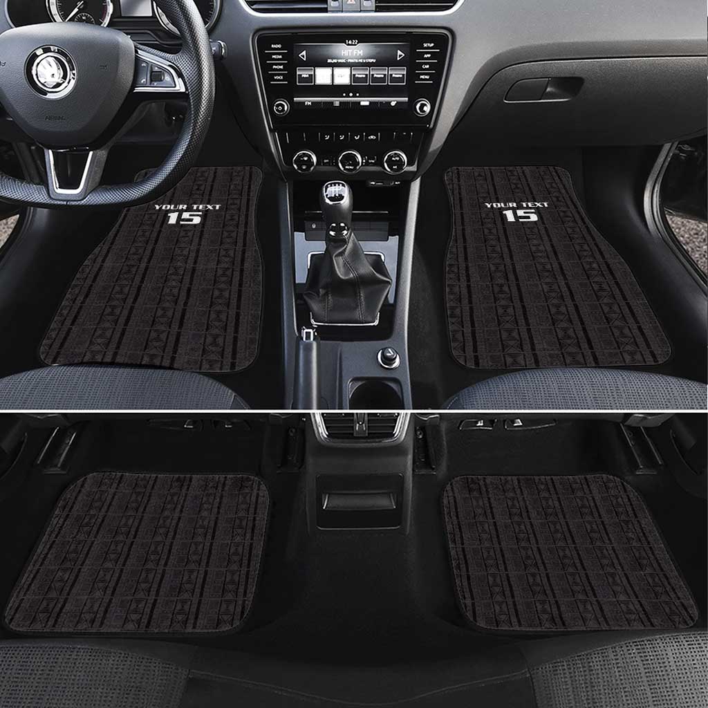 Malawi Football Car Mats Come On Flames - Black - Wonder Print Shop