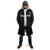 Custom Malawi Football Cloak Come On Flames - Black - Wonder Print Shop