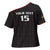 Custom Malawi Football Cross Shoulder Shirt Come On Flames - Black - Wonder Print Shop