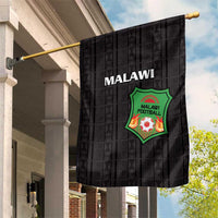 Malawi Football Garden Flag Come On Flames - Black - Wonder Print Shop
