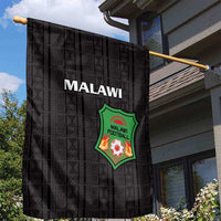 Malawi Football Garden Flag Come On Flames - Black - Wonder Print Shop