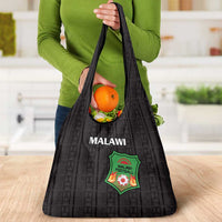 Malawi Football Grocery Bag Come On Flames - Black - Wonder Print Shop