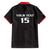 Custom Malawi Football Hawaiian Shirt Come On Flames - Black - Wonder Print Shop