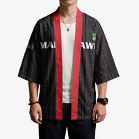 Custom Malawi Football Kimono Come On Flames - Black - Wonder Print Shop