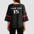 Custom Malawi Football Kimono Sleeve Blouse Come On Flames - Black - Wonder Print Shop