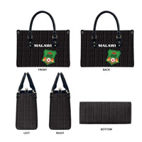 Malawi Football Leather Bag Come On Flames - Black - Wonder Print Shop