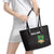Malawi Football Leather Tote Bag Come On Flames - Black - Wonder Print Shop