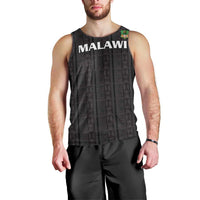 Custom Malawi Football Men Tank Top Come On Flames - Black - Wonder Print Shop