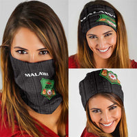 Malawi Football Neck Gaiter Come On Flames - Black - Wonder Print Shop