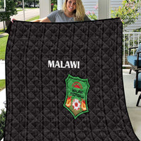 Malawi Football Quilt Come On Flames - Black - Wonder Print Shop