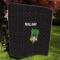 Malawi Football Quilt Come On Flames - Black - Wonder Print Shop