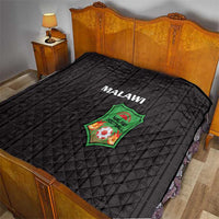 Malawi Football Quilt Come On Flames - Black - Wonder Print Shop