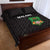 Malawi Football Quilt Bed Set Come On Flames - Black - Wonder Print Shop