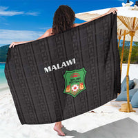 Malawi Football Sarong Come On Flames - Black - Wonder Print Shop