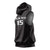 Custom Malawi Football Sleeveless Hoodie Come On Flames - Black - Wonder Print Shop