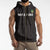 Custom Malawi Football Sleeveless Zip Hoodie Come On Flames - Black - Wonder Print Shop