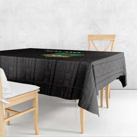 Malawi Football Tablecloth Come On Flames - Black - Wonder Print Shop