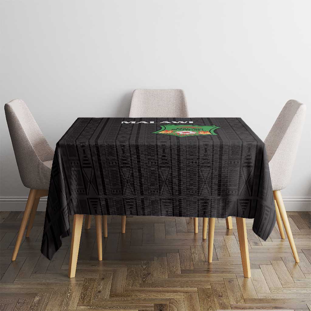 Malawi Football Tablecloth Come On Flames - Black - Wonder Print Shop