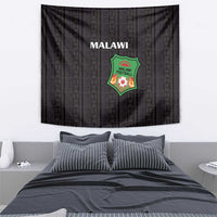 Malawi Football Tapestry Come On Flames - Black - Wonder Print Shop
