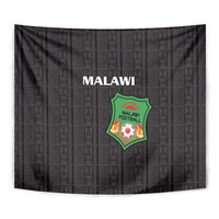 Malawi Football Tapestry Come On Flames - Black - Wonder Print Shop