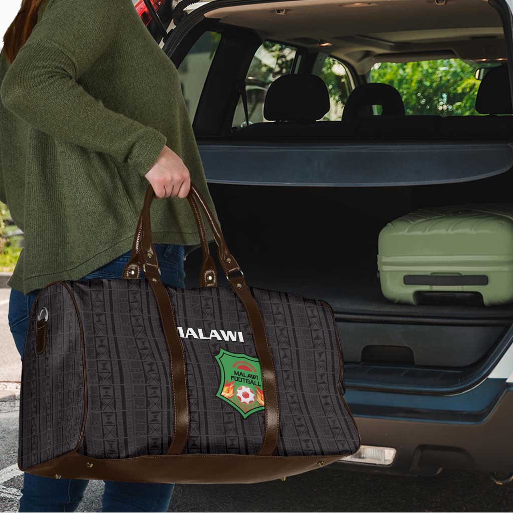 Malawi Football Travel Bag Come On Flames - Black - Wonder Print Shop