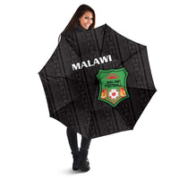 Malawi Football Umbrella Come On Flames - Black - Wonder Print Shop