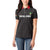 Custom Malawi Football Women Polo Shirt Come On Flames - Black - Wonder Print Shop