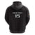 Custom Malawi Football Zip Hoodie Come On Flames - Black - Wonder Print Shop