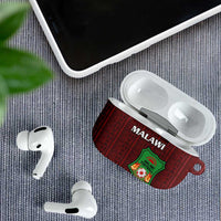 Malawi Football AirPods Case Come On Flames - Red - Wonder Print Shop
