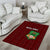 Malawi Football Area Rug Come On Flames - Red - Wonder Print Shop