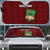 Malawi Football Auto Sun Shade Come On Flames - Red - Wonder Print Shop