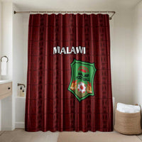 Malawi Football Bathroom Set Come On Flames - Red - Wonder Print Shop