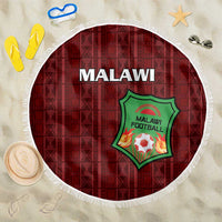 Malawi Football Beach Blanket Come On Flames - Red - Wonder Print Shop
