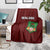 Malawi Football Blanket Come On Flames - Red - Wonder Print Shop