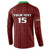 Custom Malawi Football Button Sweatshirt Come On Flames - Red - Wonder Print Shop