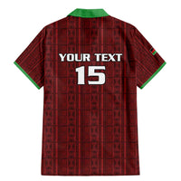Custom Malawi Football Family Matching Mermaid Dress and Hawaiian Shirt Come On Flames - Red - Wonder Print Shop