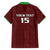 Custom Malawi Football Family Matching Off Shoulder Maxi Dress and Hawaiian Shirt Come On Flames - Red - Wonder Print Shop