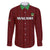 Custom Malawi Football Family Matching Off Shoulder Maxi Dress and Hawaiian Shirt Come On Flames - Red - Wonder Print Shop