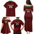 Custom Malawi Football Family Matching Puletasi and Hawaiian Shirt Come On Flames - Red - Wonder Print Shop