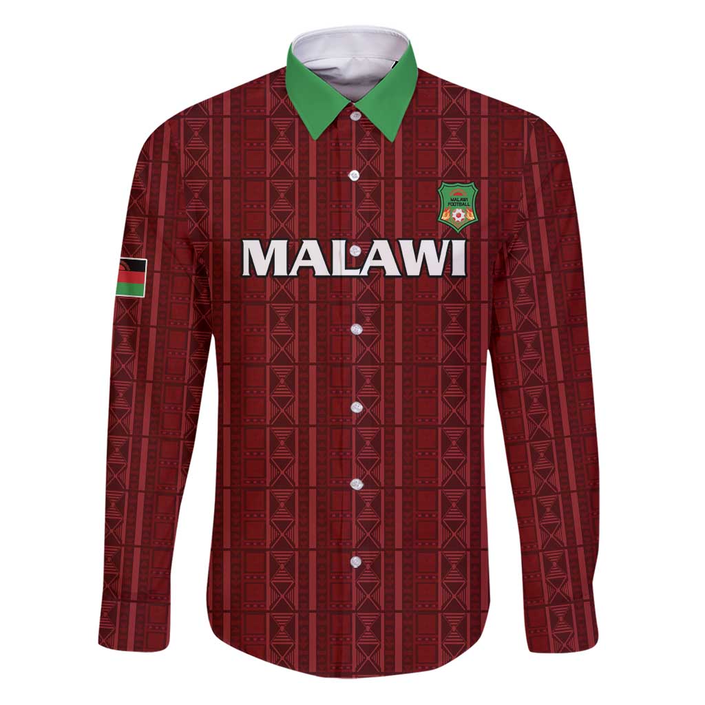 Custom Malawi Football Family Matching Puletasi and Hawaiian Shirt Come On Flames - Red - Wonder Print Shop