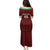 Custom Malawi Football Family Matching Puletasi and Hawaiian Shirt Come On Flames - Red - Wonder Print Shop