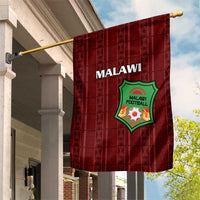 Malawi Football Garden Flag Come On Flames - Red - Wonder Print Shop