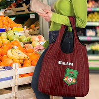 Malawi Football Grocery Bag Come On Flames - Red - Wonder Print Shop